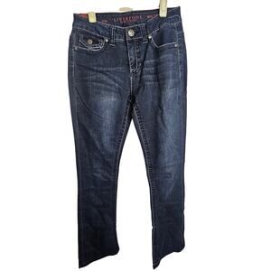 Liverpool Womens Rita Bootcut Jeans Sz 2  jeans Valencia Wash Stretch Whiskered